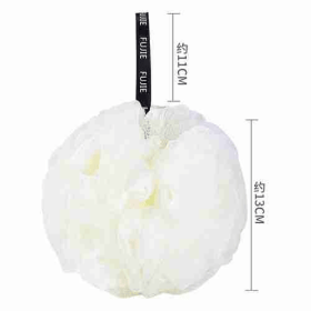 70g Loofah Sponge for Women and Men, Exfoliating Bath Body Scrubber, Large Mesh Pouf Sponge